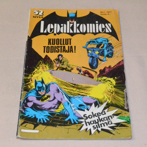 Lepakkomies 01 - 1977